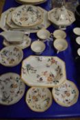 QUANTITY OF WEDGWOOD DEVON ROSE TEA AND TABLE WARES