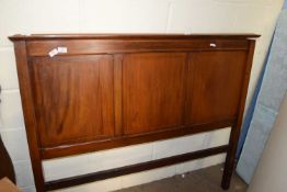 EDWARDIAN MAHOGANY DOUBLE BED FRAME