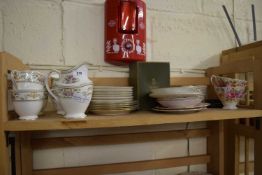 MIXED LOT OF CERAMICS TO INCLUDE QUANTITY OF ROYAL DOULTON ALTON TEA WARES PLUS ROYAL ALBERT