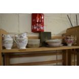 MIXED LOT OF CERAMICS TO INCLUDE QUANTITY OF ROYAL DOULTON ALTON TEA WARES PLUS ROYAL ALBERT