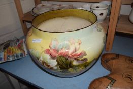 LARGE VICTORIAN JARDINIERE SIGNIFICANTLY DAMAGED