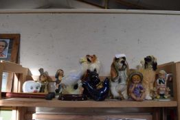 MIXED LOT DOG ORNAMENTS ETC