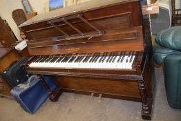 HOWLETT & SONS, NORWICH AND LOWESTOFT UPRIGHT MAHOGANY CASED PIANO