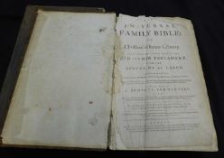THE UNIVERSAL FAMILY BIBLE..., ed Henry Southwell, London, printed for J Cooke, circa 1775, large