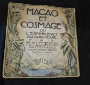 EDY LEGRAND: MACAO ET COSMAGE OU L'EXPERIENCE DU BONHEUR, Paris, Editions de la Nouvelle Revue