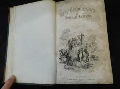 CHARLES DICKENS; THE LIFE AND ADVENTURES OF MARTIN CHUZZLEWIT, ill H K Browne, 'Phiz', London,