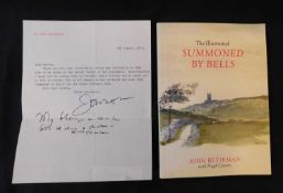 JOHN BETJEMAN: THE ILLUSTRATED SUMMONED BY BELLS, ill Hugh Casson, London, John Murray, 1995, 4to,