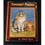 LOUIS WAIN: SOMEBODY'S PUSSIES, London, Paris, New York, Raphael Tuck, circa 1925, coloured