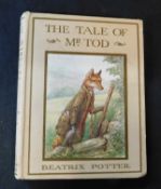 BEATRIX POTTER: THE TALE OF MR TOD, London and New York, Frederick Warne, 1912, 1st edition 15