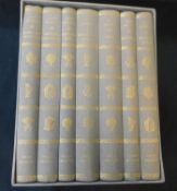 JANE AUSTEN: WORKS, intro Richard Church, ill Joan Hassall, London, Folio Society, 1975, 7 vols,