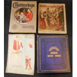J ERSKINE CLARKE (ED): CHATTERBOX, London, Wells Gardner Darton & Co, 1914 annual, 12 coloured