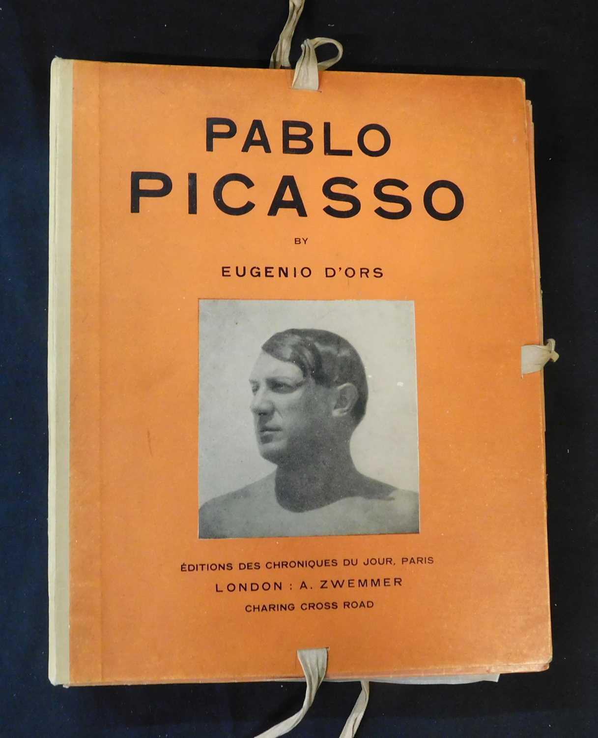 EUGENIO D'ORS: PABLO PICASSO, trans Warre B Wells, Paris, Editions des Chroniques du Jour, London, A