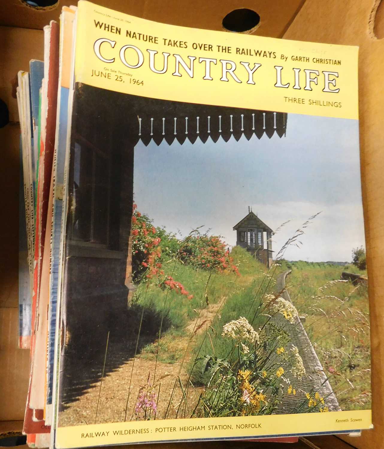 Four boxes: Country Life magazine circa 200 issues 1949-1976 - Image 4 of 4