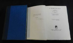 JAMES AGATE: A SHORTER EGO, London, George G Harrap, 1946 (110) (100), 2 vols, numbered (44) and