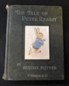 BEATRIX POTTER: THE TALE OF PETER RABBIT, London and New York, Federick Warne [1902], 1st trade