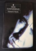 PETE TOWNSHEND: HORSE'S NECK, London, Faber & Faber, 1985, 1st edition, original cloth, d/w, vgc