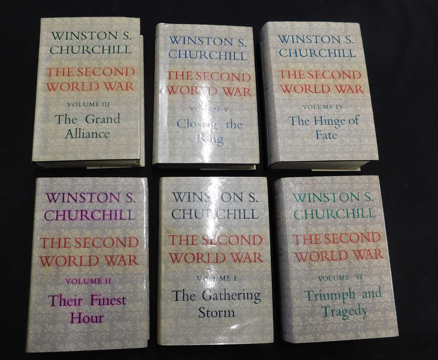 SIR WINSTON LEONARD SPENCER CHURCHILL: THE SECOND WORLD WAR, London, Cassell, 1948-54, 1st