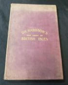RICHARDSON'S NEW MAP OF THE BRITISH ISLES, large scale, coloured folding map circa 1909 in 2