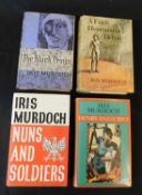IRIS MURDOCH: 4 titles: A FAIRLY HONOURABLE DEFEAT, London, Chatto & Windus, 1970, 1st edition,