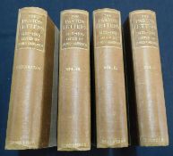 THE PASTON LETTERS, ill James Gairdner, Edinburgh, John Grant, 1910, 4 vols, original cloth backed