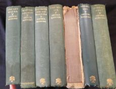 ARTHUR RANSOME: 7 titles: all pub London, Jonathan Cape: SWALLOWDALE, 1931, 1st edition, original