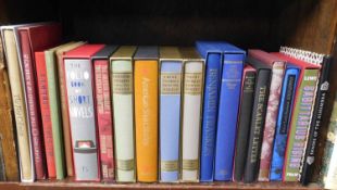 FOLIO SOCIETY: 20 assorted vols including 16 slip-cased