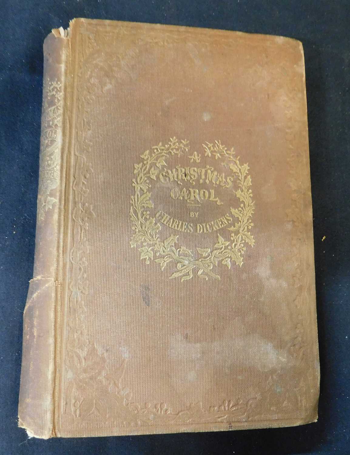 CHARLES DICKENS: A CHRISTMAS CAROL, ill John Leech, London, Chapman & Hall, 1843, 3rd edition, 4 - Image 3 of 4