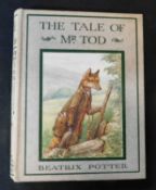 BEATRIX POTTER: THE TALE OF MR TOD, London and New York, Frederick Warne, 1912, 1st edition, 15