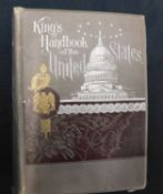 MOSES KING: KING'S HANDBOOK OF THE UNITED STATES, text M S Sweetser, London, Osgood McIlvaine, 1891,