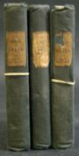 GEORGE BORROW: THE BIBLE IN SPAIN..., London, John Murray, 1843, 2nd edition, 3 vols, half titles,