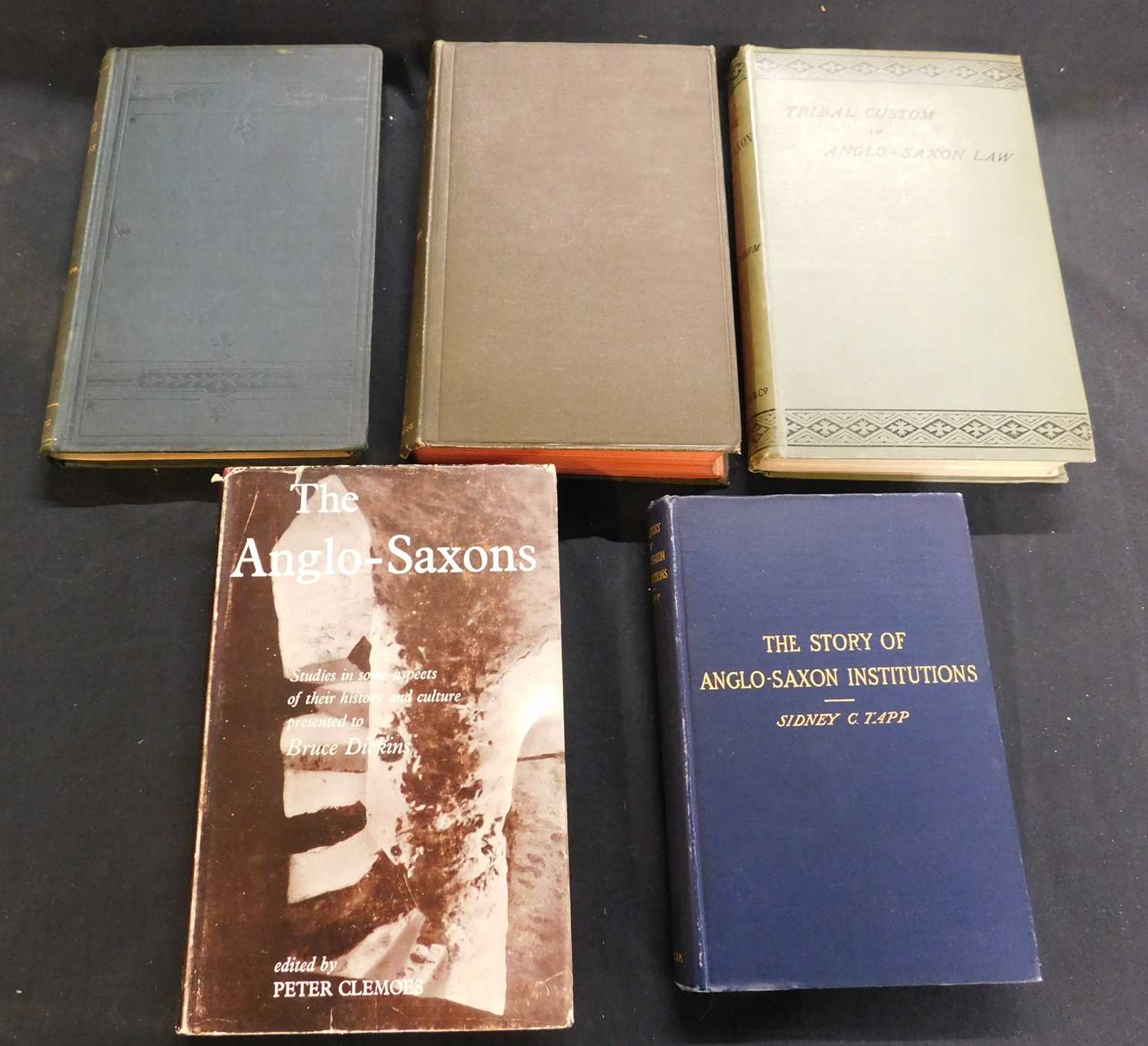 ROBERT HOWARD HODGKIN: THE HISTORY OF THE ANGLO-SAXONS, Oxford University Press, 1959, 3rd