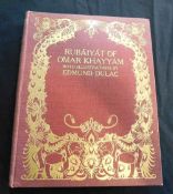 OMAR KHAYYAM: RUBAIYAT, trans Edward Fitzgerald, ill Edmund Dulac, London, Hodder & Stoughton [