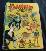 THE DANDY MONSTER COMIC, London, Manchester, Dundee, D C Thomson and Co, 1939 annual, the first