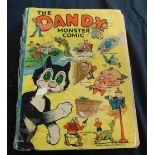 THE DANDY MONSTER COMIC, London, Manchester, Dundee, D C Thomson and Co, 1939 annual, the first