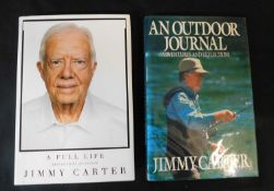 JIMMY CARTER: 2 titles: AN OUTDOOR JOURNAL, Toronto, New York, London, Sydney, Auckland, Bantam