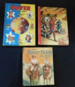 THE ROVER BOOK FOR BOYS, 3 vols, [1929], 4 coloured plates, original pictorial boards, vgc, [