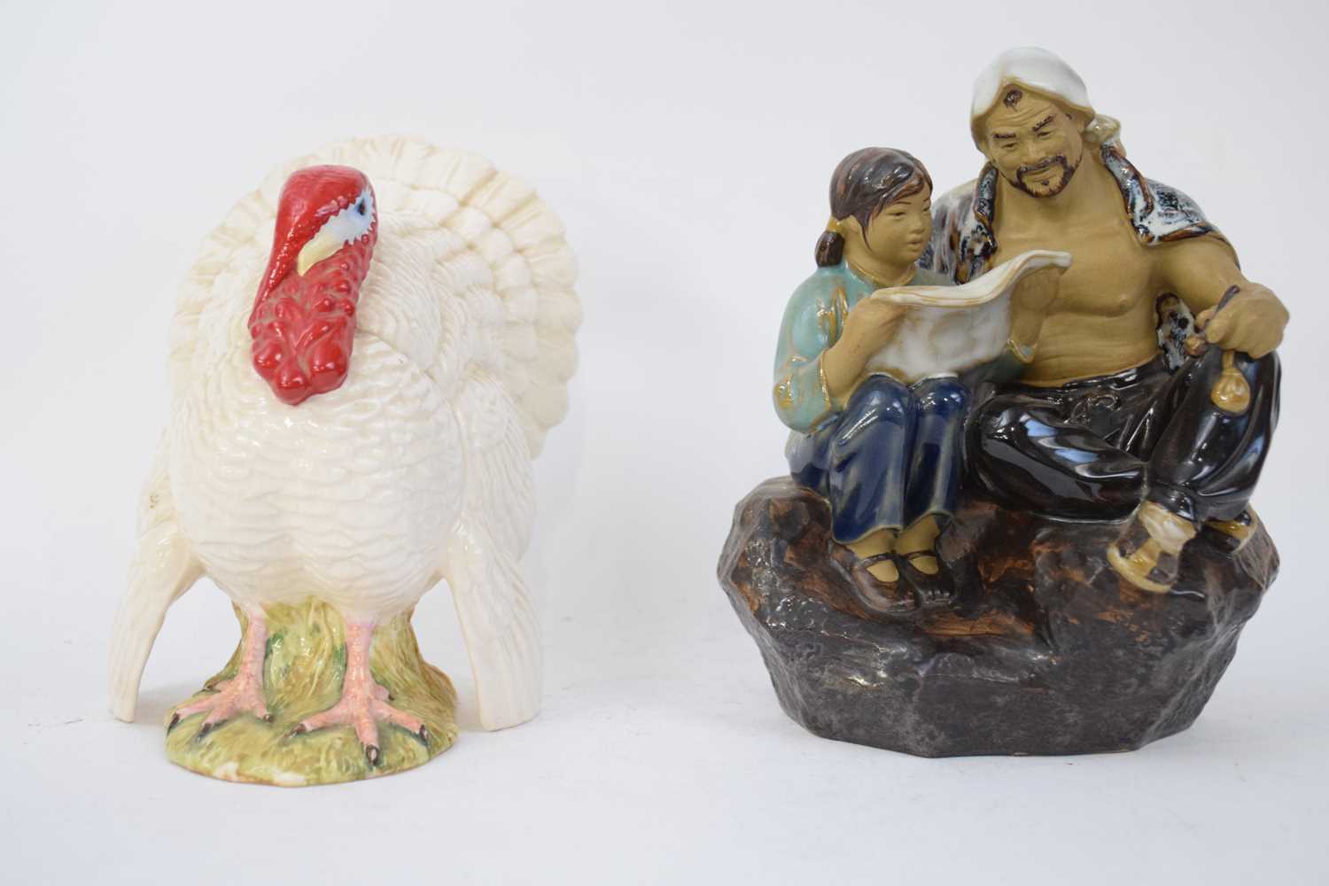 Royal Doulton figure of a turkey, commissioned by Bernard Matthews, special edition no 596, with