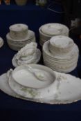 Extensive quantity of Carl Thieme Altwasser dinner wares comprising dinner plates, side plates,