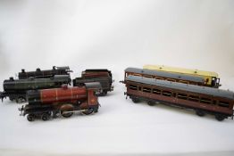 Quantity of model railways including a Duke of York engine, Prince Charles engine and George V