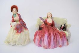 Royal Doulton figure of Sweet and Twenty together with a Doulton figure of Her Ladyship (2)