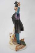 Capo di Monte figure of a professor on shaped base