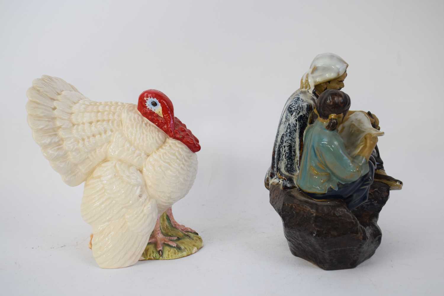 Royal Doulton figure of a turkey, commissioned by Bernard Matthews, special edition no 596, with - Image 4 of 4
