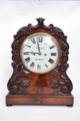 Large mantel clock by Wilson of Stamford, late Regency/early Victorian period, in working order with