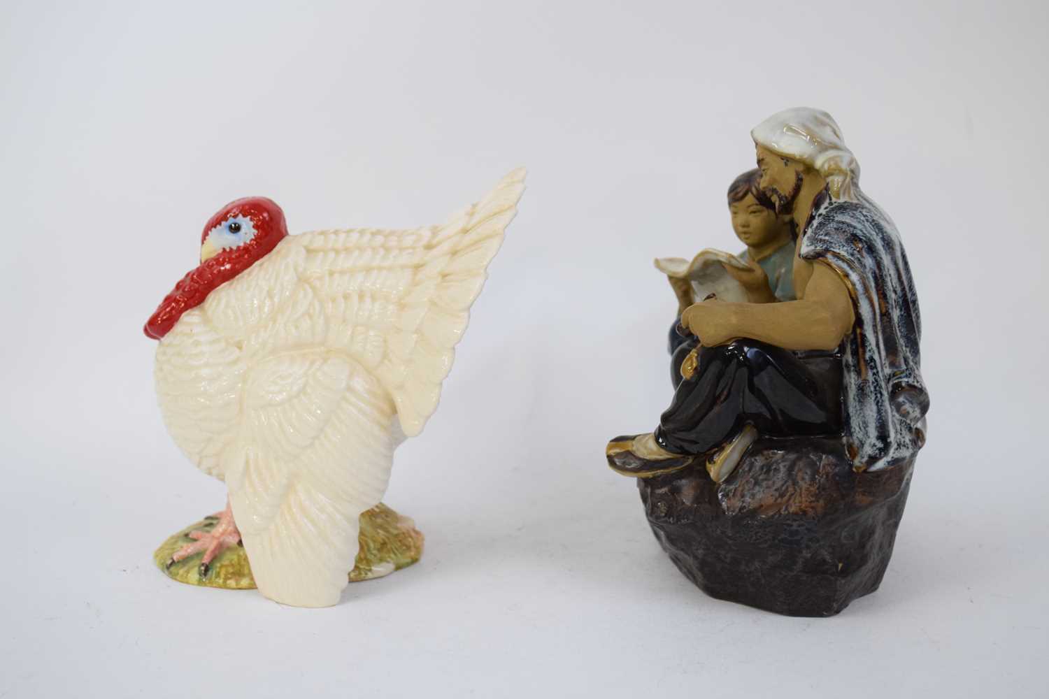 Royal Doulton figure of a turkey, commissioned by Bernard Matthews, special edition no 596, with - Image 2 of 4