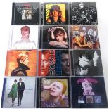 A collection of CDs and box-sets to include David Bowie, Neil Young, Brian Eno, Robert Fripp, Ry