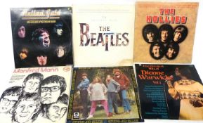 A Large quantity of approximately 80 albums, mainly 60s, including the Monkees, Beach Boys, Roy