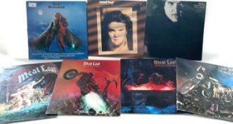 Seven MEAT LOAF/JIM STEINMAN LPs (condition between G and VG+)