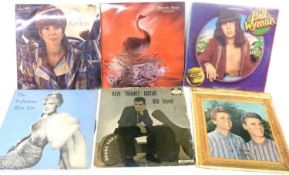 A large mixed lot of approx. 75 albums to include artists such Depeche Mode, Blondie, Duane Eddy,