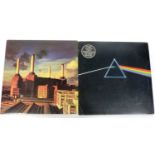 PINK FLOYD ‘The Dark Side of the Moon’ (early issue Harvest SHVL 804, shaded triangle) complete with