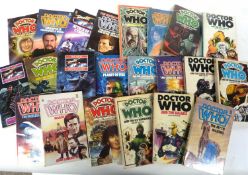 DOCTOR WHO A large collection of over 80 original Doctor Who paperback books, published by Target.